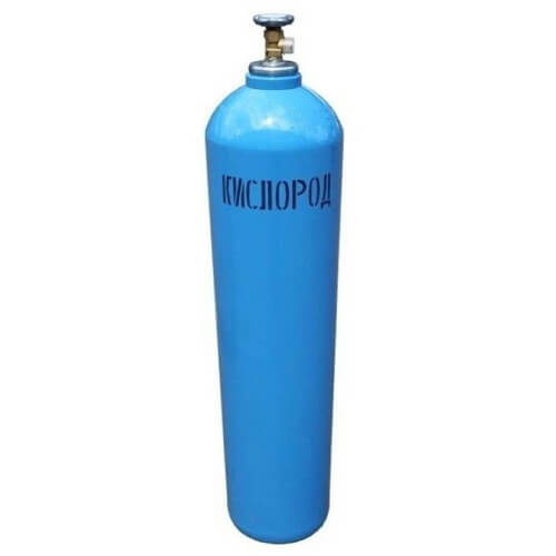 Аренда кислородного баллона 40 л б/у переаттестованный