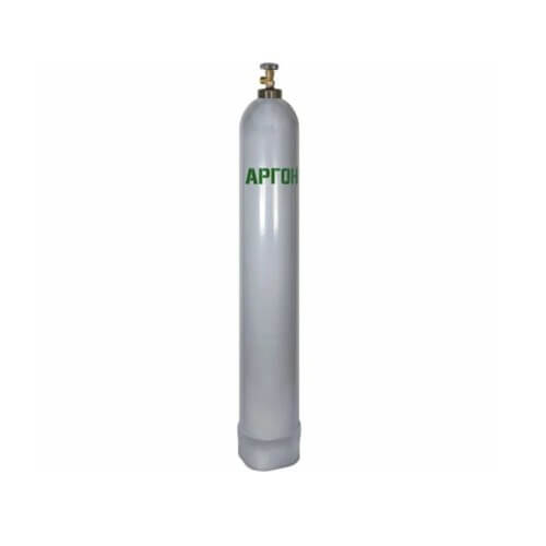 Аргон 40 л газообразный высший сорт марка 4.3 (99,993%)